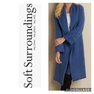 New with tags, Soft Surroundings longline cardigan